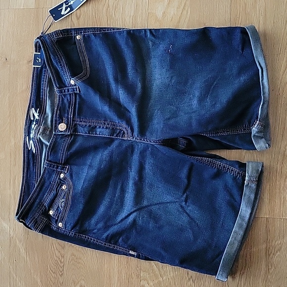 NWT Seven7 Bermuda Denim Shorts - Picture 1 of 2